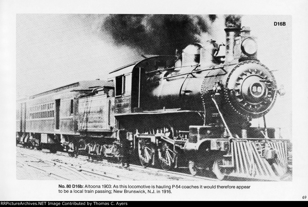 PRR "Class 'D' Locomotives," Page 69, 1981